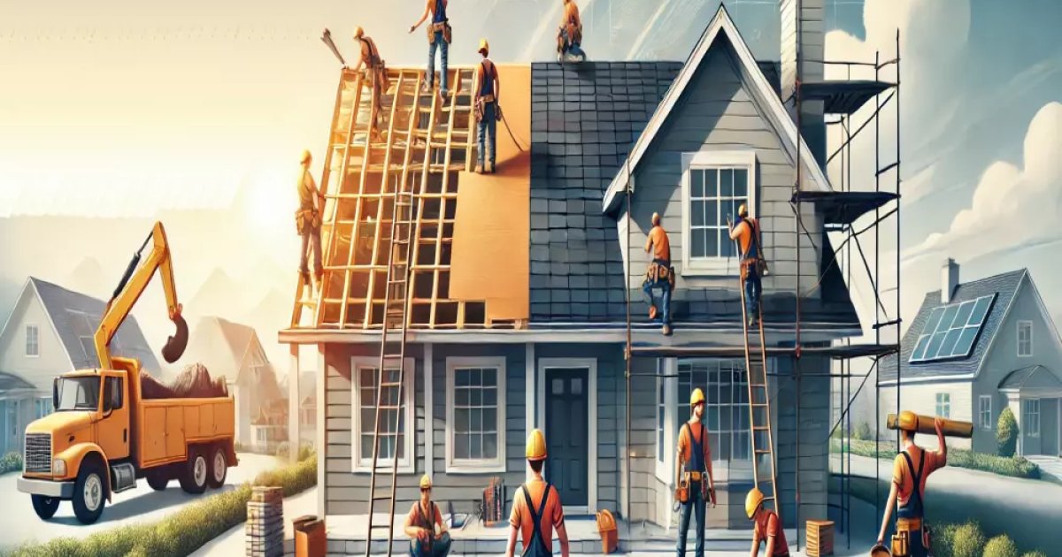 toiture en tuile noir SIMULATION TRAVAUX
